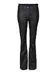 Leather stretch trouser