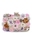 Flower party clutch